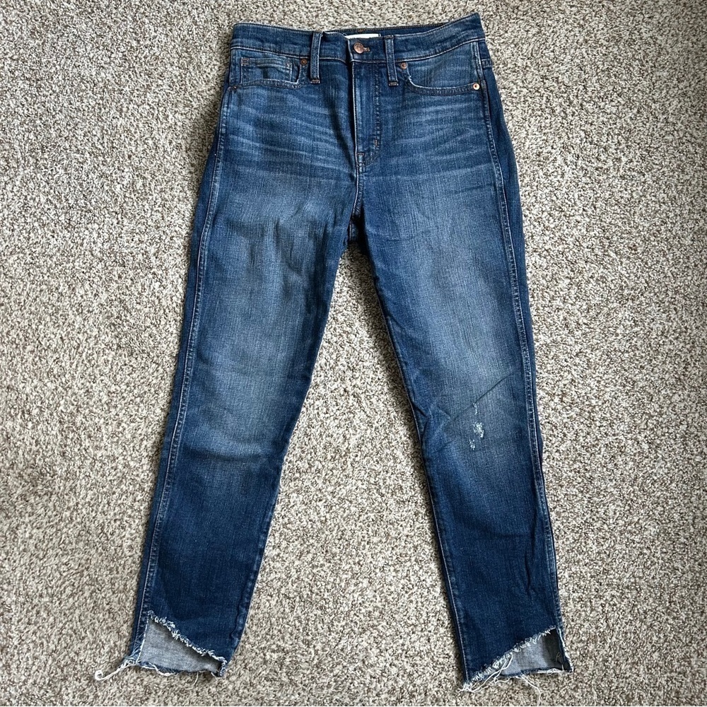 Madewell 10” High Rise Skinny Jeans Size 28 Denim Casual Streetwear